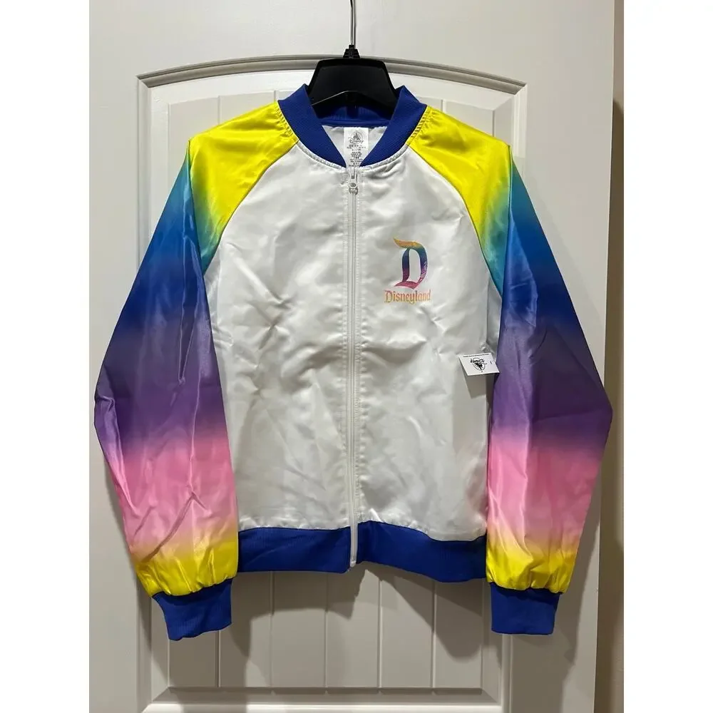 NWT❤️Walt Disney World Wind Jacket Bursts with Color szL